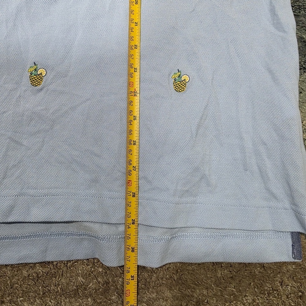 Brooks Brothers Polo Shirt Mens XL Extra Large Slim Fit Pineapple Embroidered - Picture 7 of 7